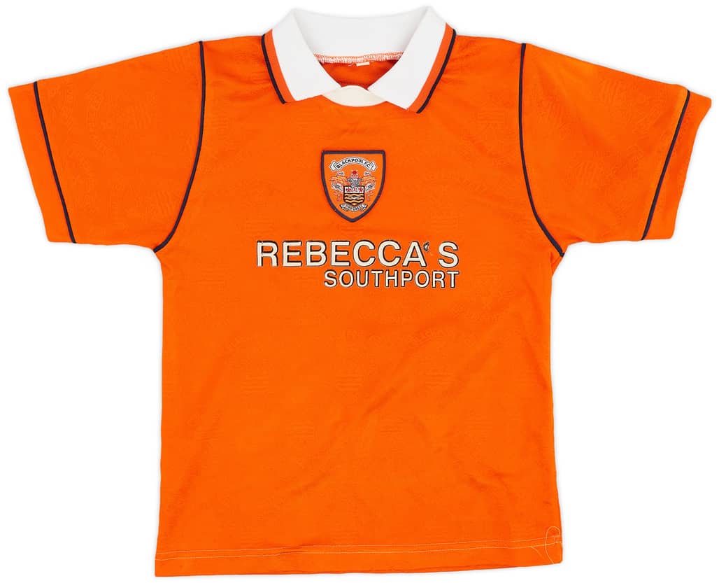 1995-97 Blackpool Home Shirt - 7/10 - (M.Boys)