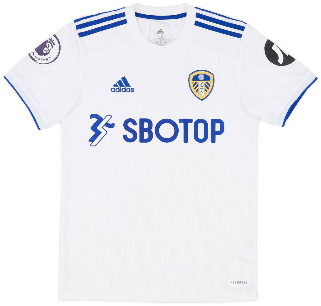 2020-21 Leeds United Home Shirt - 8/10 - (XS)
