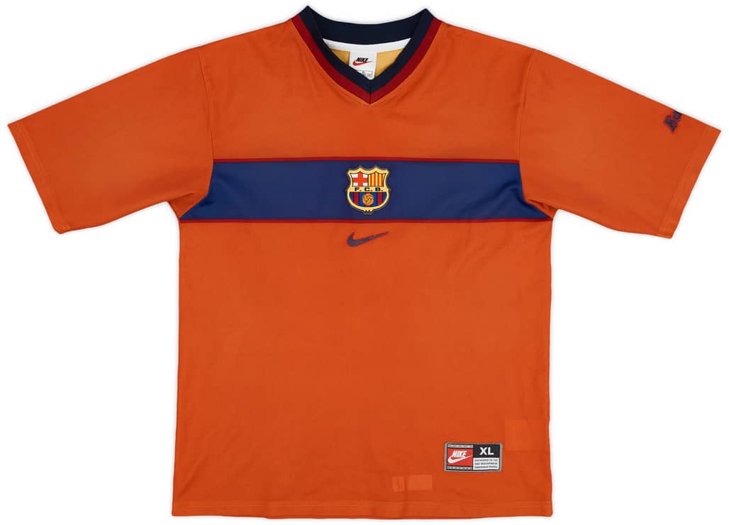 1998-00 Barcelona Basic Third Shirt - 8/10 - (XL.Boys)