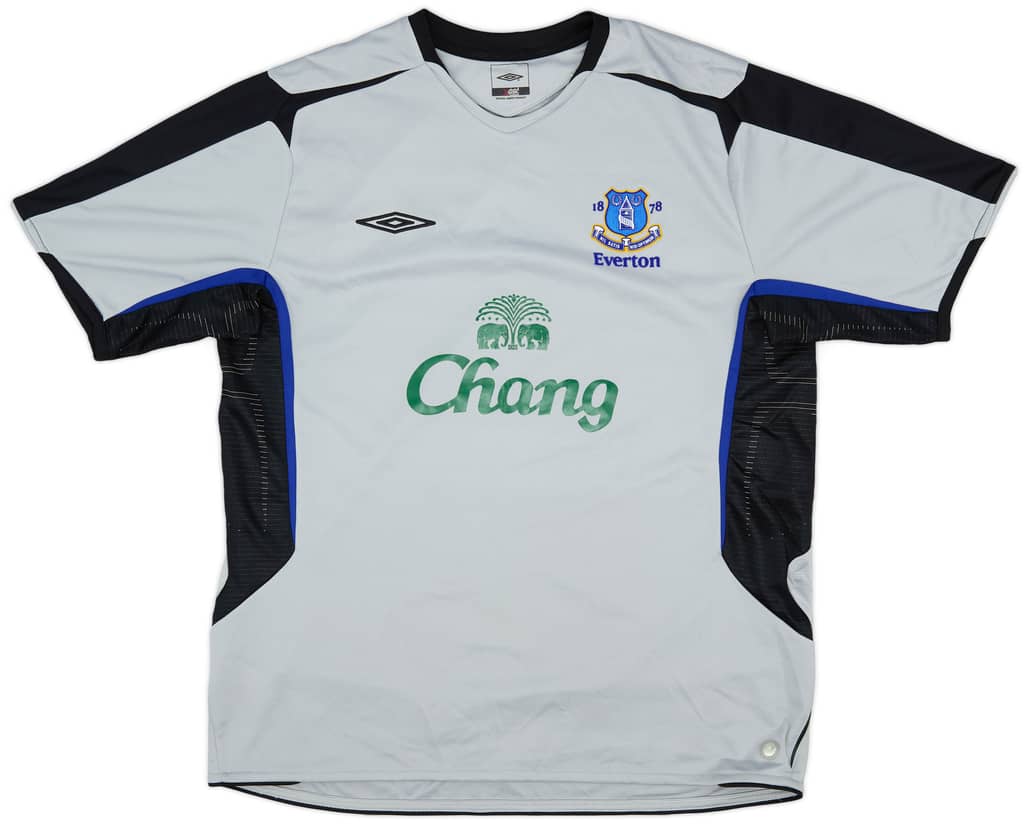 2005-06 Everton Away Shirt - 8/10 - (XL)