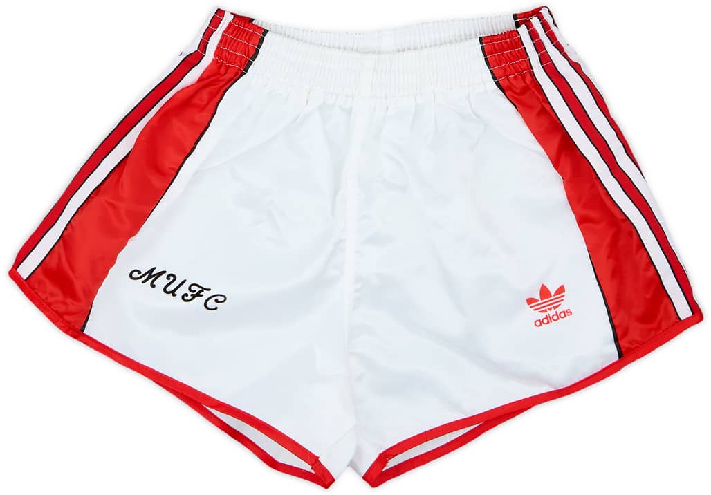 1990-92 Manchester United Home Shorts - 8/10 - (XS)