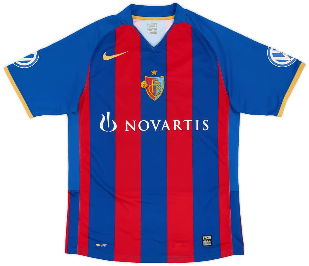 2008-09 FC Basel Home Shirt - 6/10 - (S)