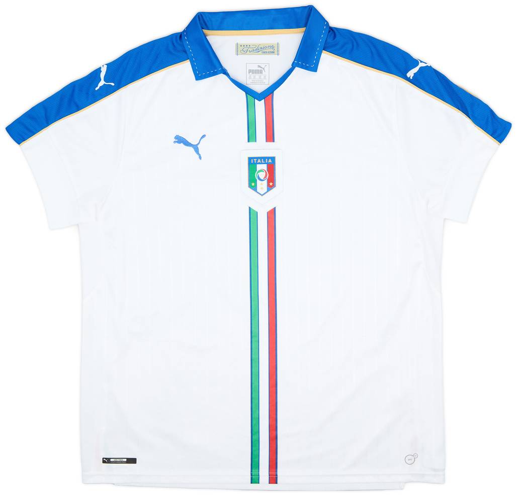 2016-17 Italy Away Shirt - 8/10 - (XXL)