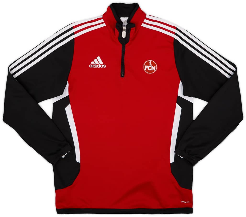 2011-12 Nurnberg adidas 1/4 Zip Drill Top - 8/10 - (XL.Boys)