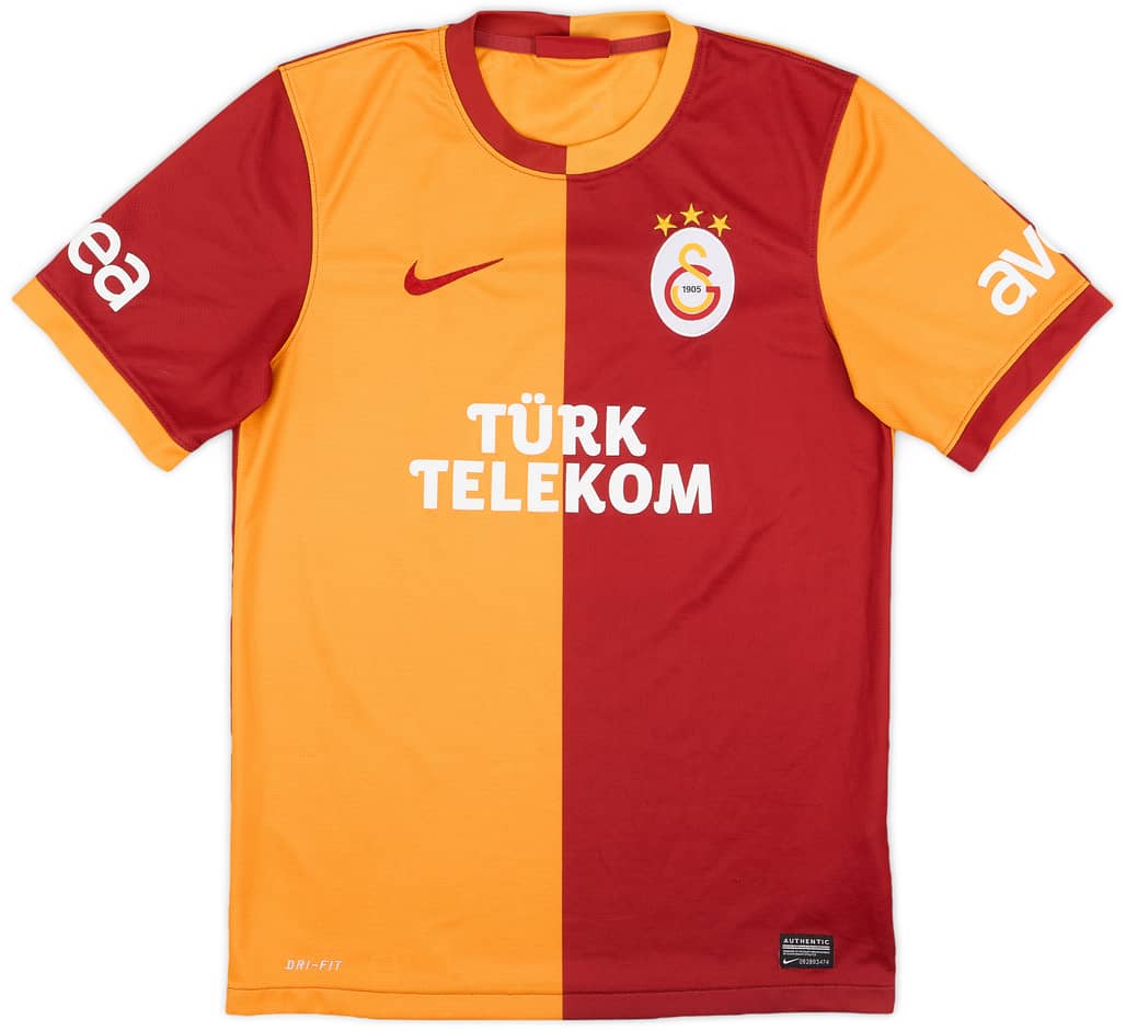 2013-14 Galatasaray Home Shirt - 8/10 - (S)