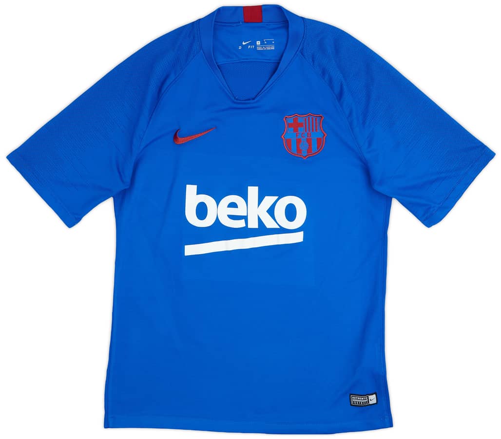 2019-20 Barcelona Nike Training Shirt - 9/10 - (M)