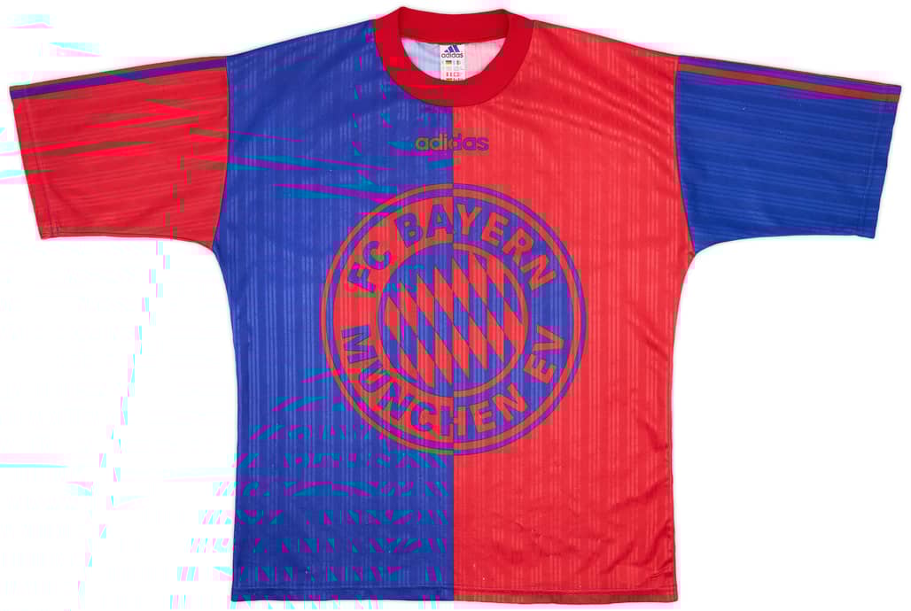 1995-96 Bayern Munich adidas Training Shirt - 9/10 - (S)