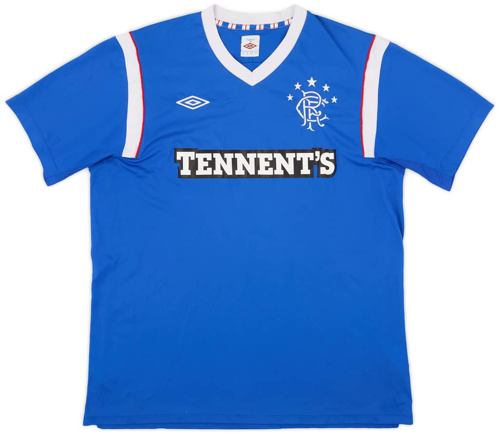 2011-12 Rangers Home Shirt - 7/10 - (XL)
