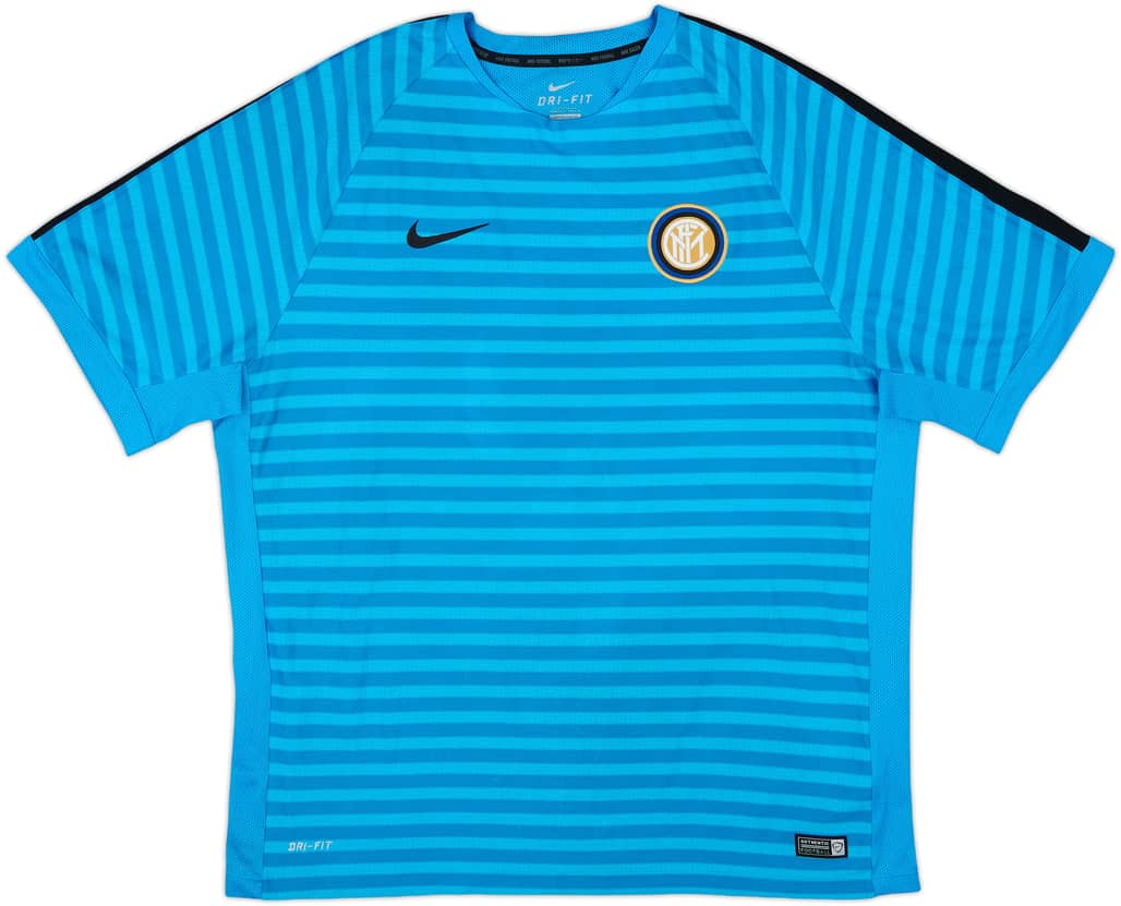 2014-15 Inter Milan Nike Training Shirt - 8/10 - (XXL) 2014-15 Inter Milan Nike Training Shirt - 8/10 - (XXL)