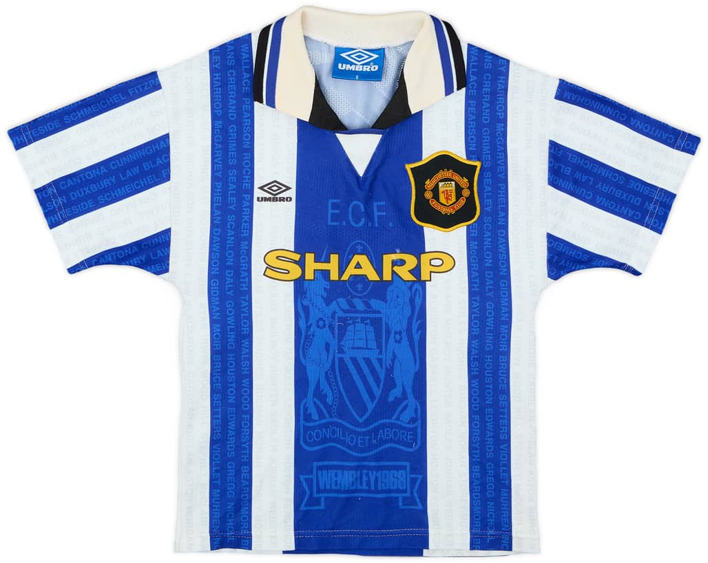 1994-96 Manchester United Third Shirt - 7/10 - (S.Boys)