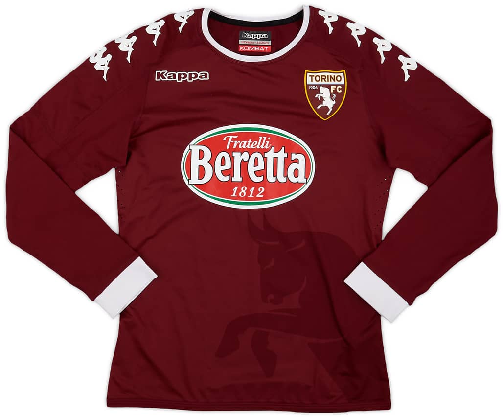 2016-17 Torino Authentic Home L/S Shirt - 8/10 - (L.Boys)