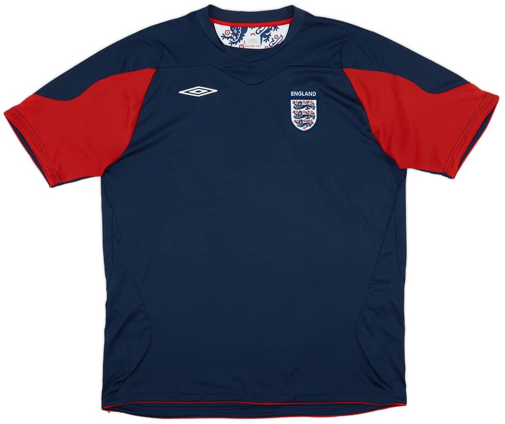 2006-07 England Umbro Training Shirt - 9/10 - (XXL)