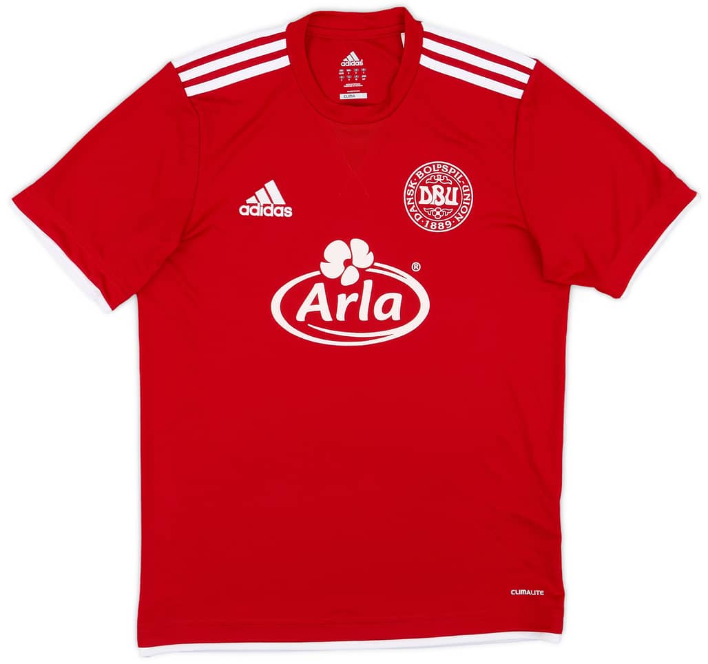 2010-11 Denmark adidas Training Shirt - 8/10 - (S)