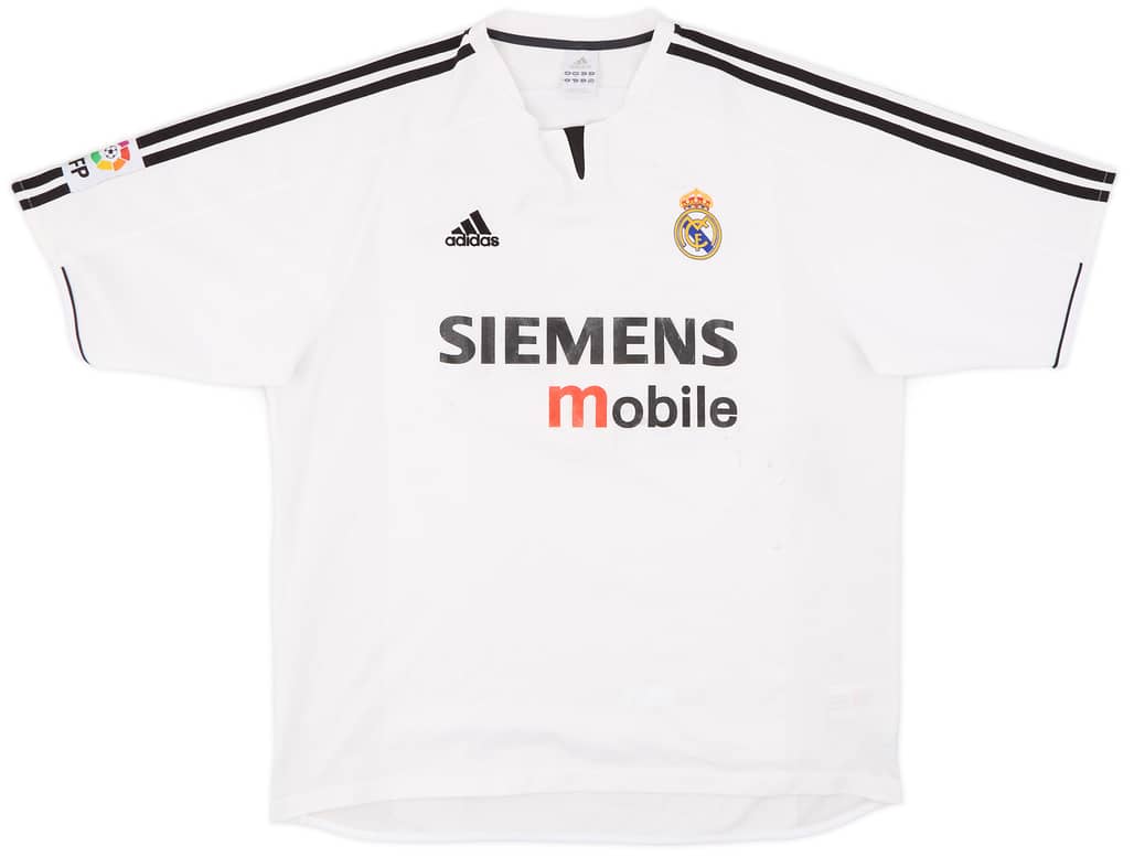 2003-04 Real Madrid Home Shirt - 5/10 - (XL)