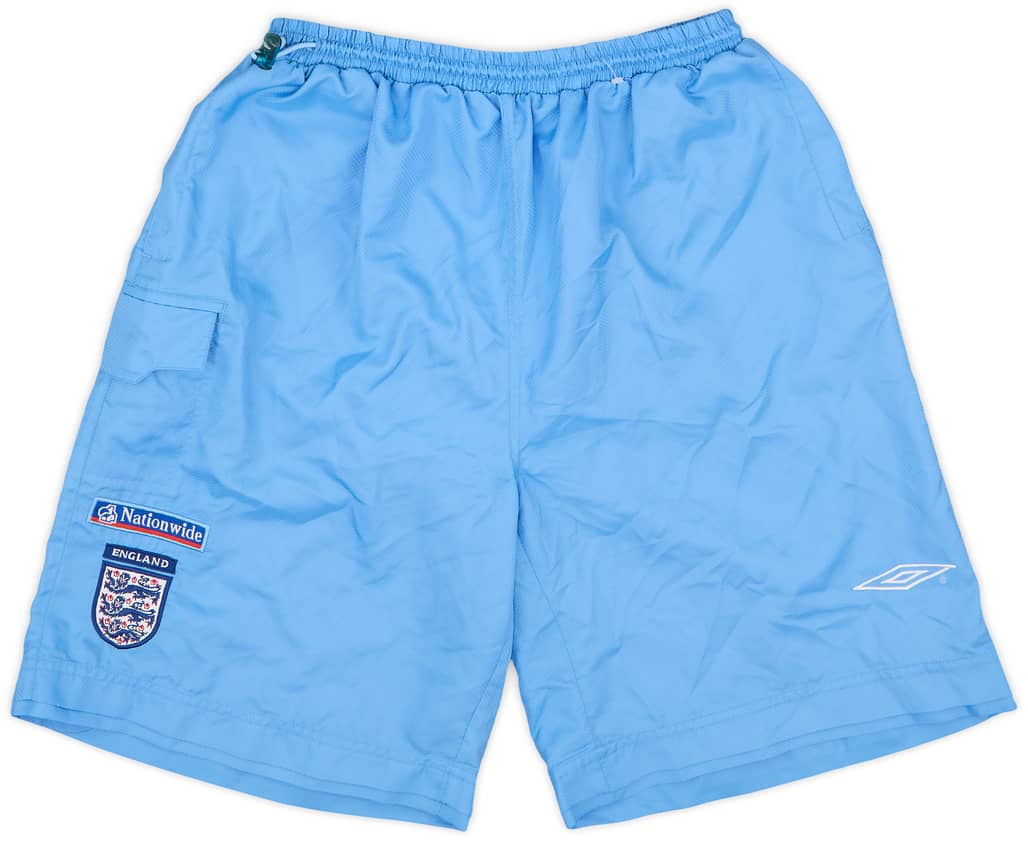 2004-06 England Umbro Training Shorts - 8/10 - (M)