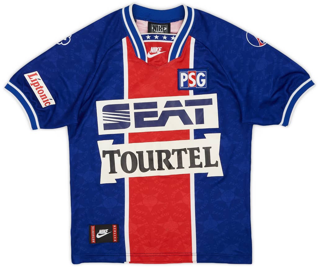 1994-95 Paris Saint-Germain Home Shirt - 8/10 - (L.Boys)