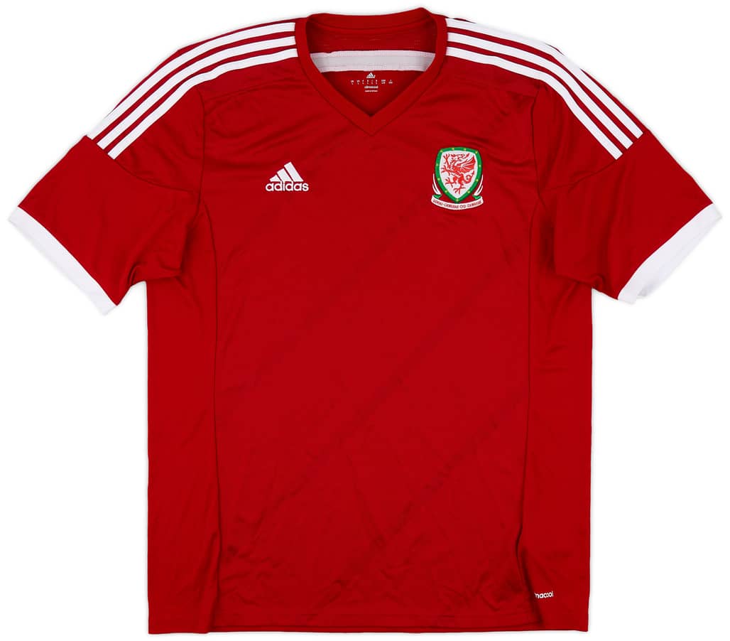 2013-15 Wales Home Shirt - 9/10 - (L)