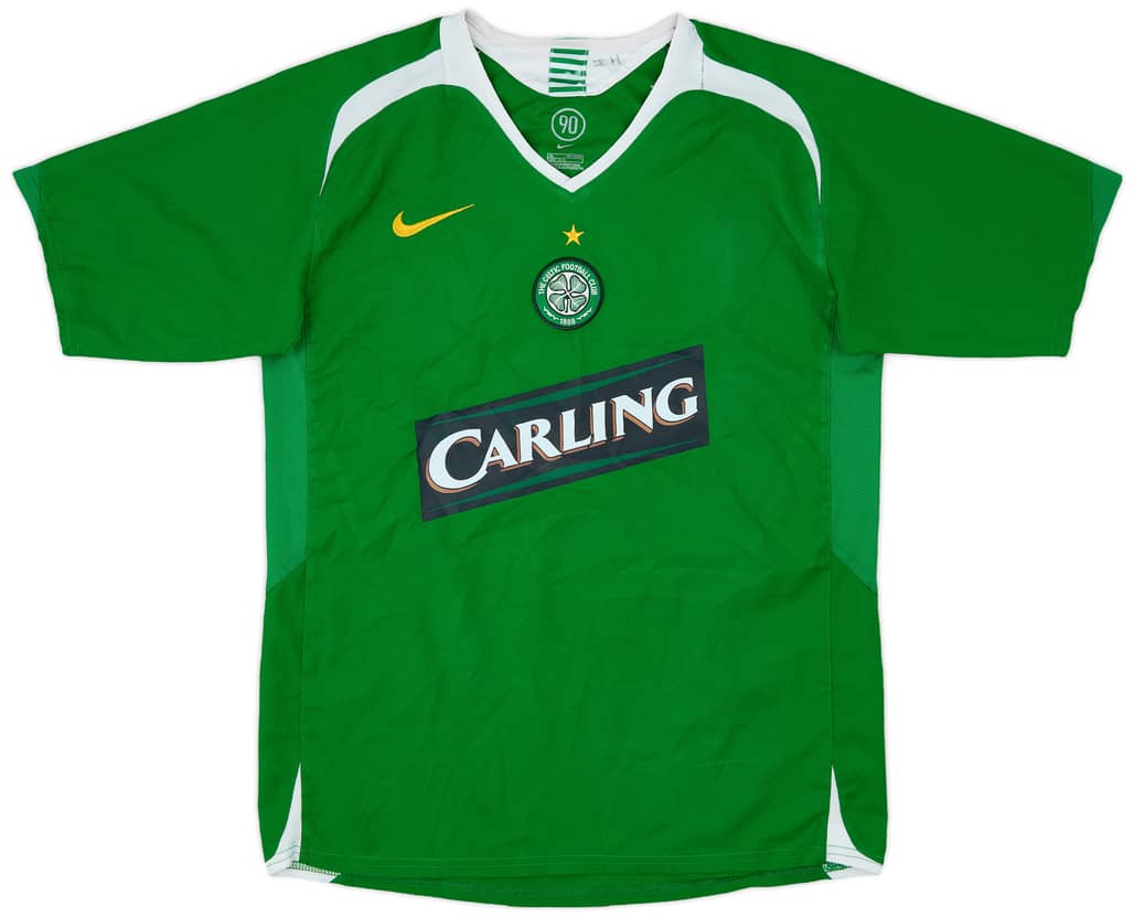 2005-06 Celtic Away Shirt - 7/10 - (XL.Boys)