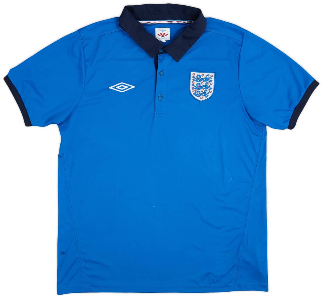 2009-10 England Umbro Polo Shirt - 7/10 - (L)