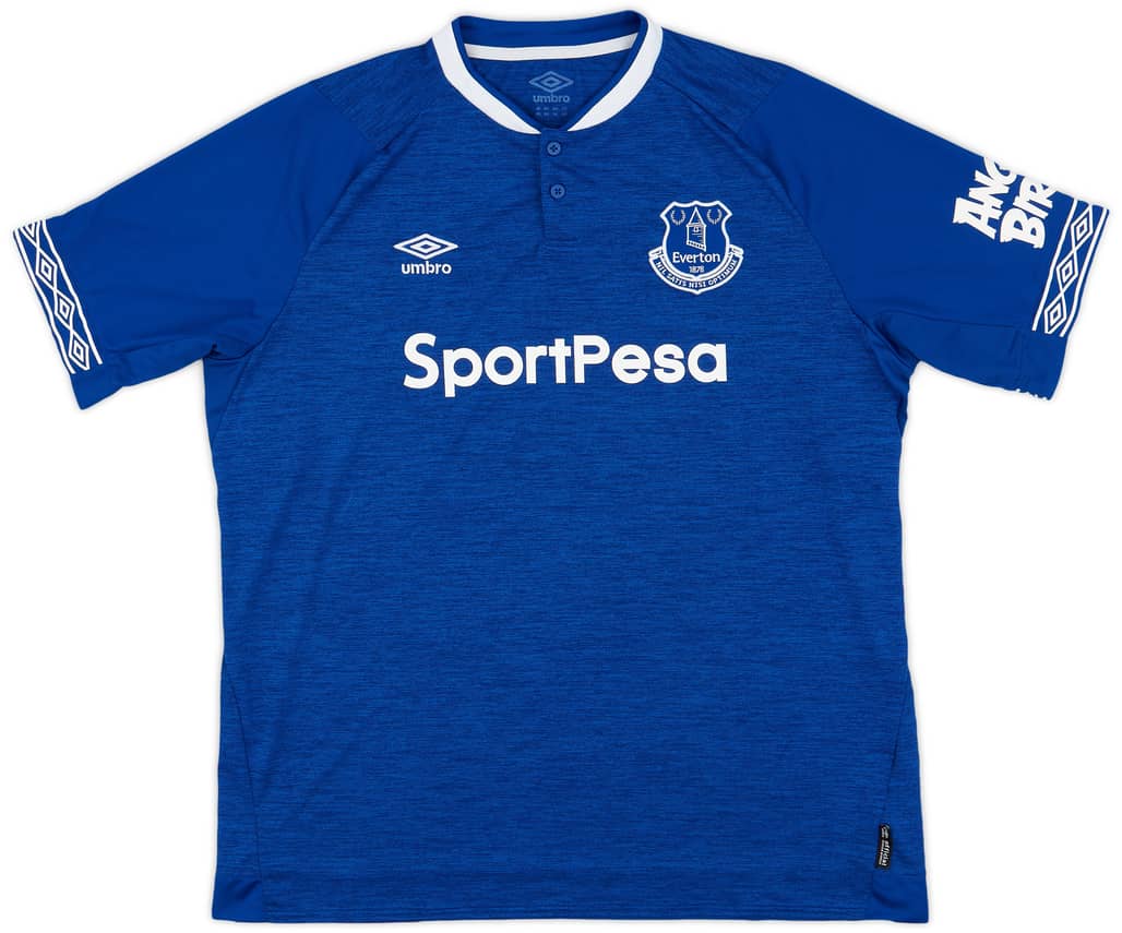 2018-19 Everton Home Shirt - 8/10 - (XXL)