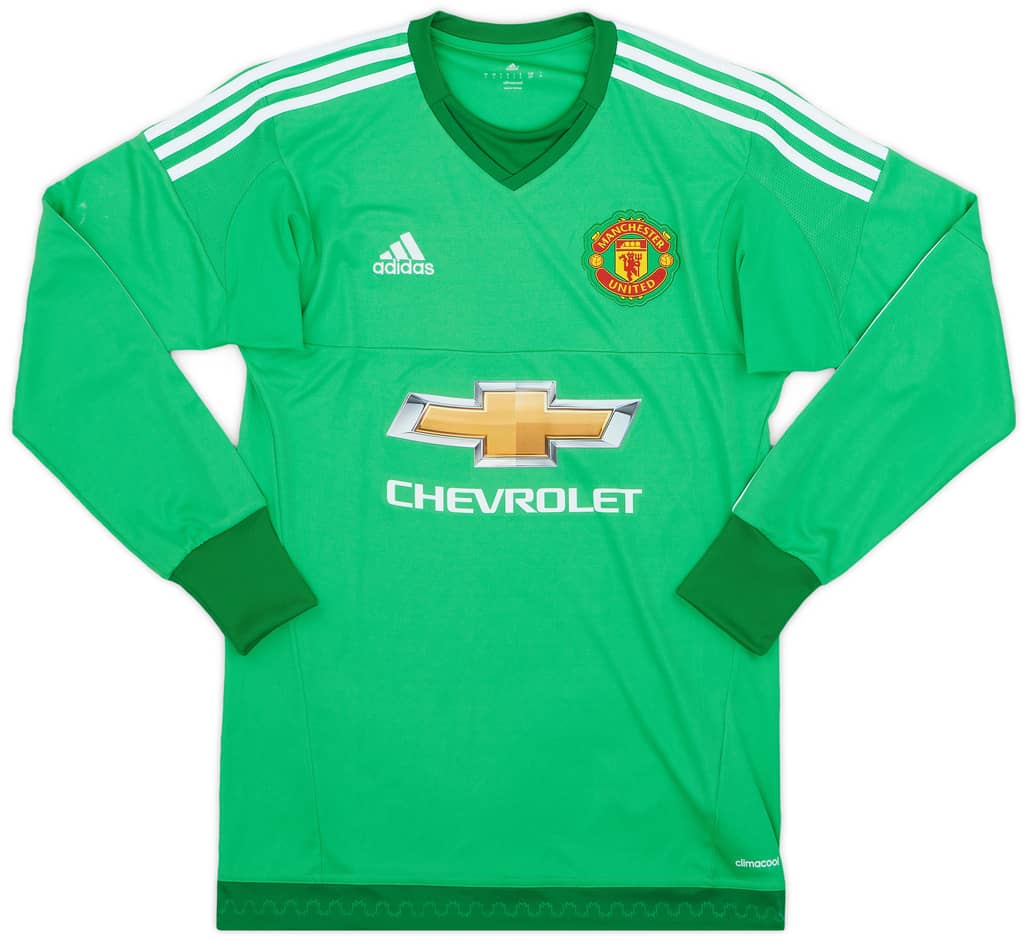 2015-16 Manchester United GK Shirt - 9/10 - (S)