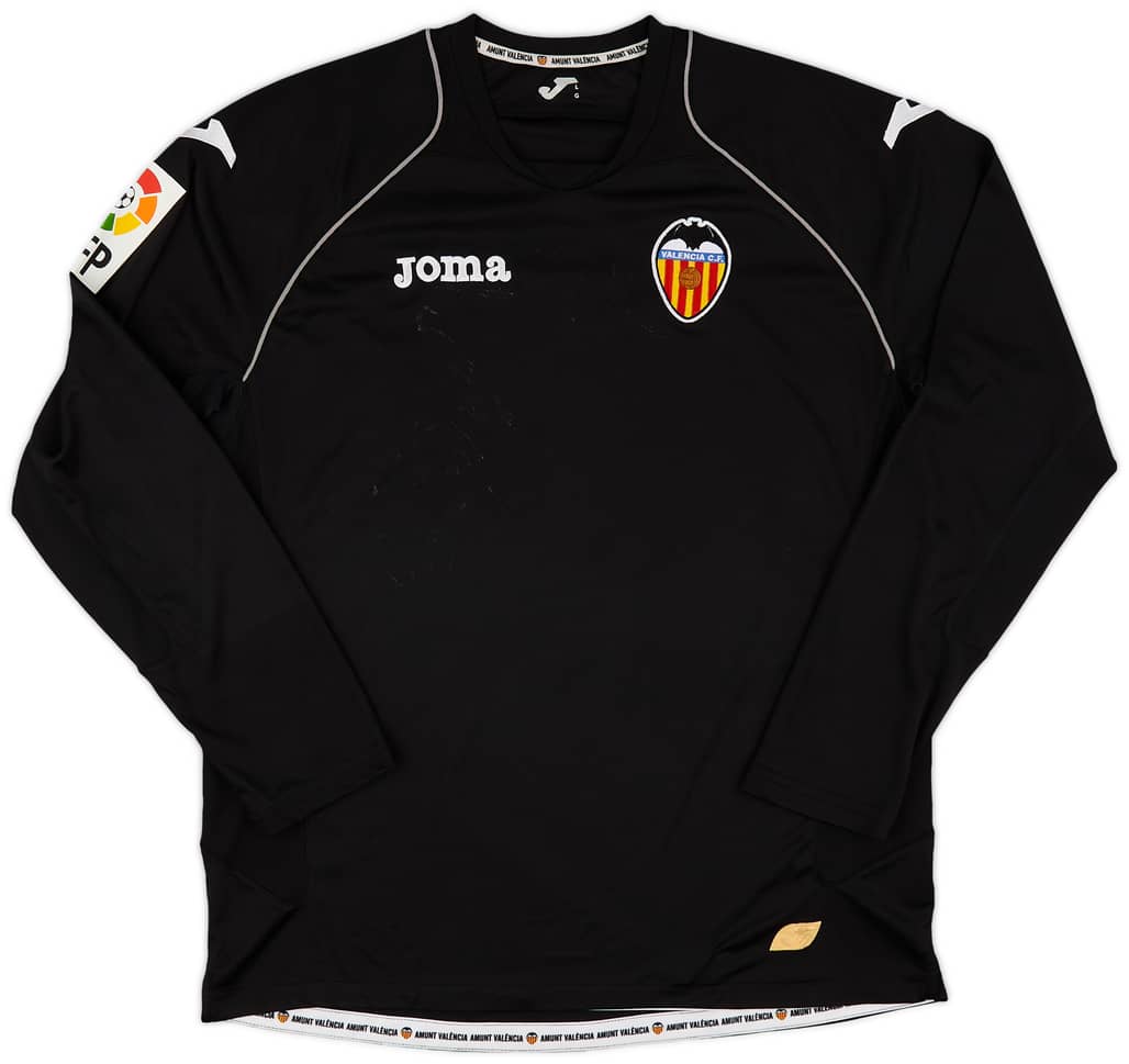 2011-12 Valencia Away L/S Shirt - 7/10 - (L)
