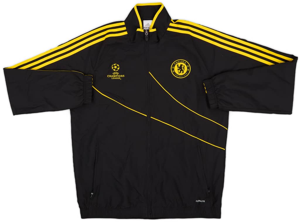 2012-13 Chelsea CL adidas Track Jacket - 8/10 - (L/XL)