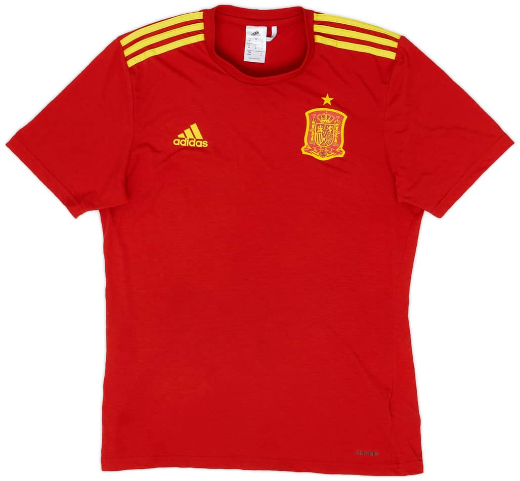 2015-16 Spain adidas Training Shirt - 6/10 - (M)