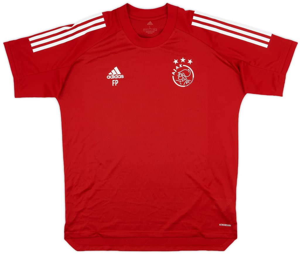 2019-20 Ajax Staff Issue adidas Training Shirt FP - 9/10 - (L)