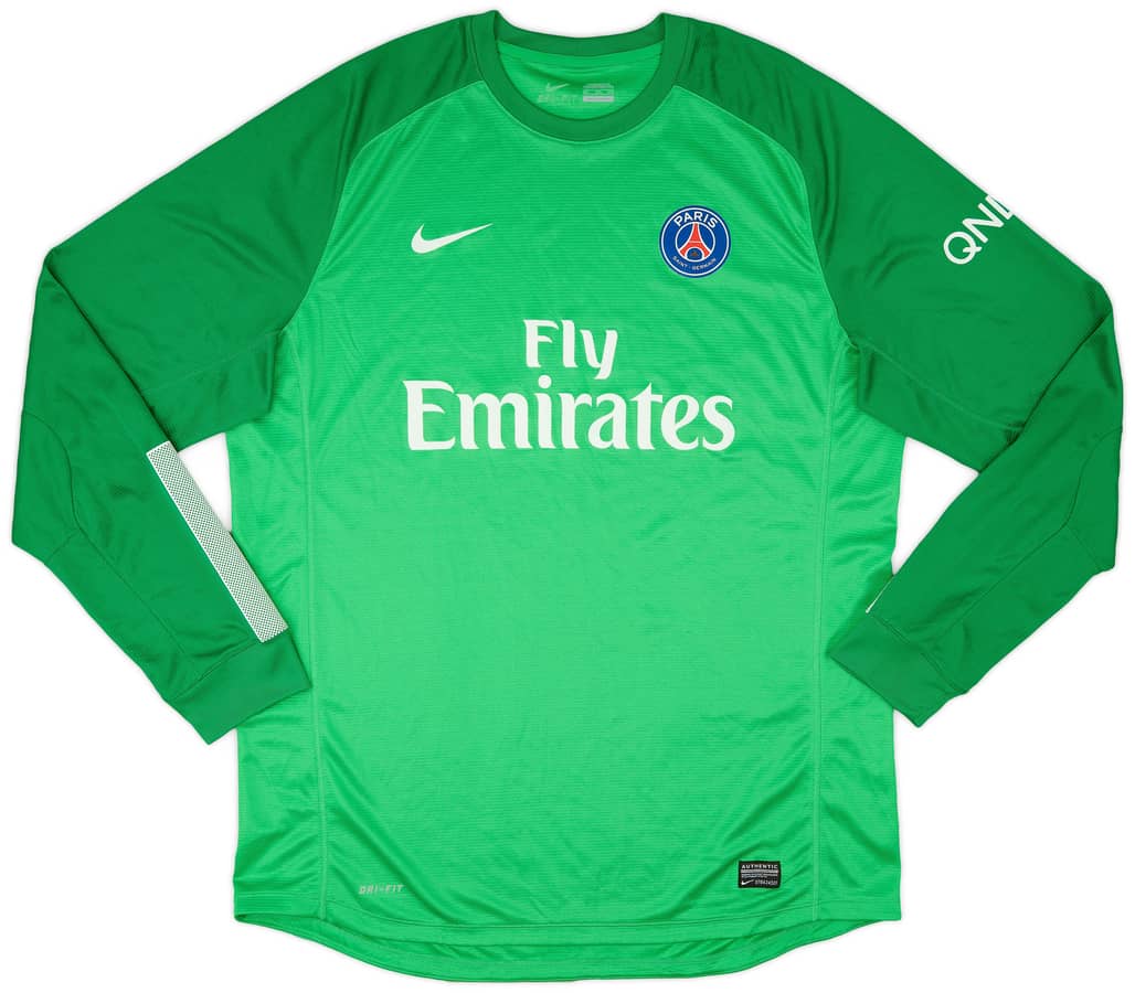 2013-14 Paris Saint-Germain Player Issue GK Shirt - 8/10 - (XXL)