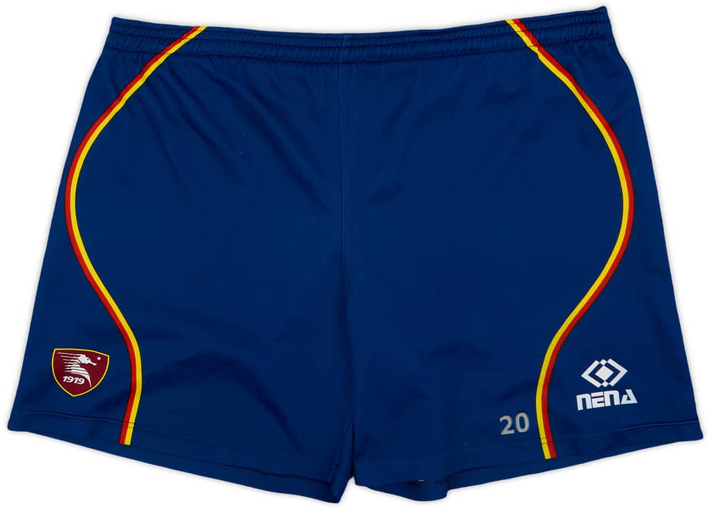 2001-02 Salernitana Player Issue Nena Training Shorts #20 - 6/10 - (XL)