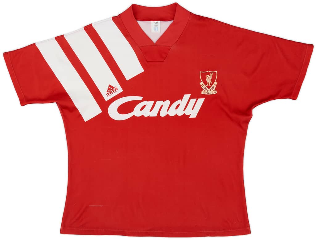 1992-93 Liverpool Centenary Home Shirt - 7/10 - (L)