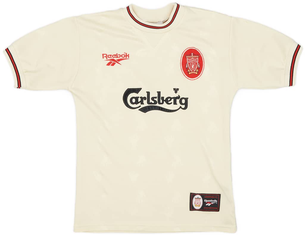 1996-97 Liverpool Away Shirt - 9/10 - (M.Boys)
