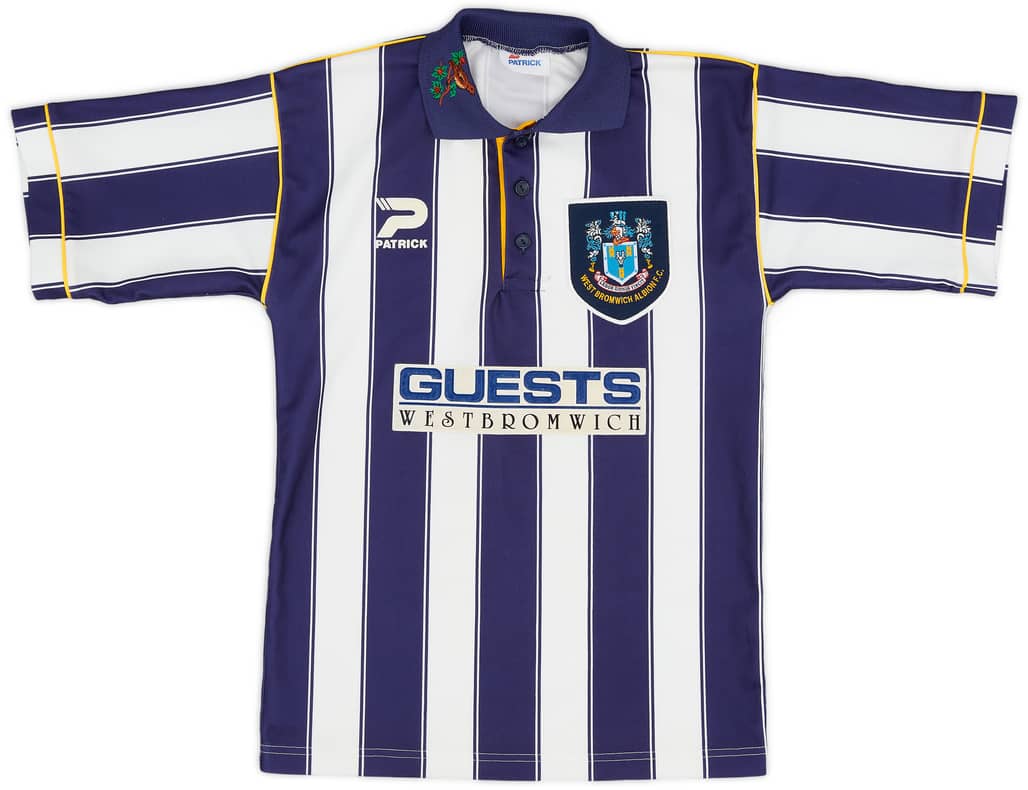 1994-95 West Brom Home Shirt - 8/10 - (M.Boys)