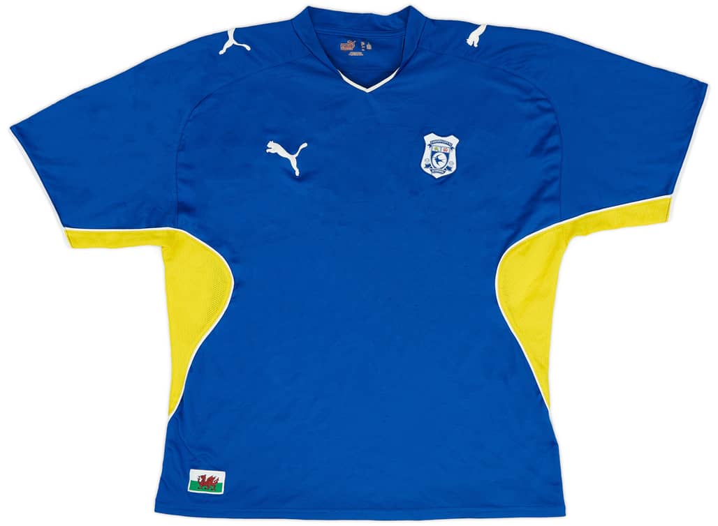 2009-10 Cardiff Home Shirt - 7/10 - (L)