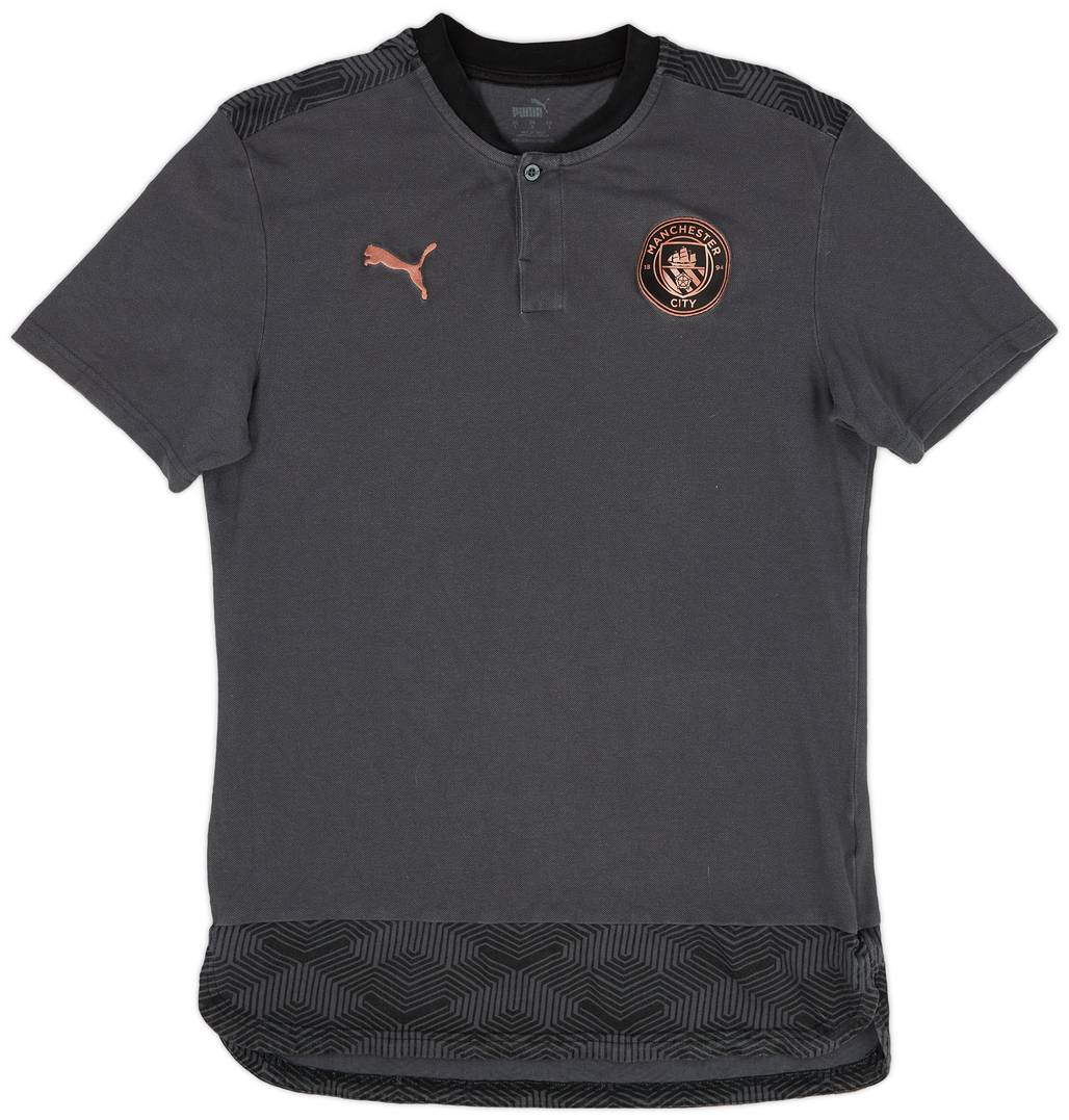 2020-21 Manchester City Puma Polo Shirt - 8/10 - (L)