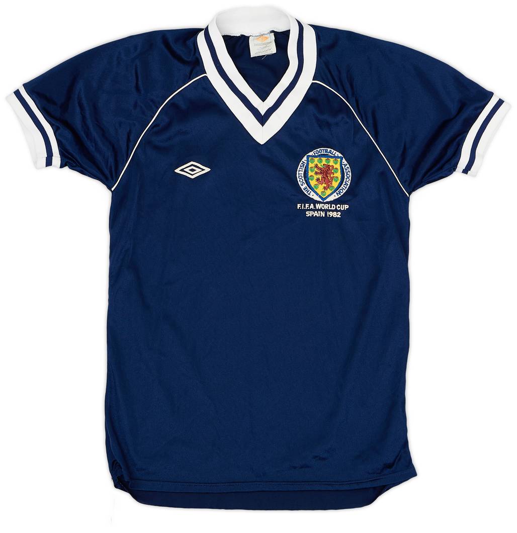 1982 Scotland 'World Cup' Home Shirt - 8/10 - (S)
