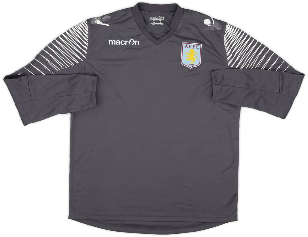 2015-16 Aston Villa Macron Training L/S Shirt - 5/10 - (S)