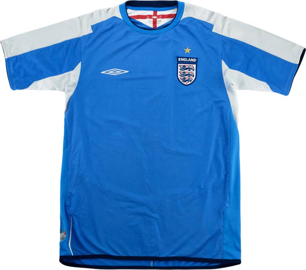 2003-05 England GK S/S Shirt - 8/10 - S