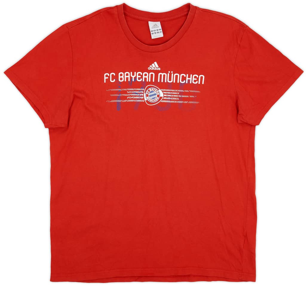 2010-11 Bayern Munich adidas Cotton Tee - 10/10 - (XXL)
