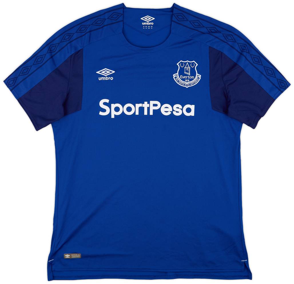 2017-18 Everton Home Shirt - 9/10 - (XL)