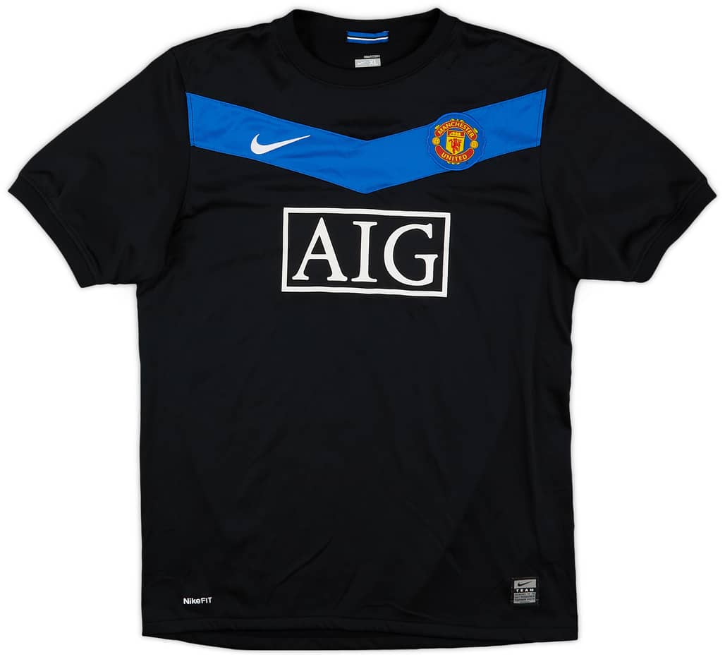 2009-10 Manchester United Away Shirt - 10/10 - (XL.Boys)
