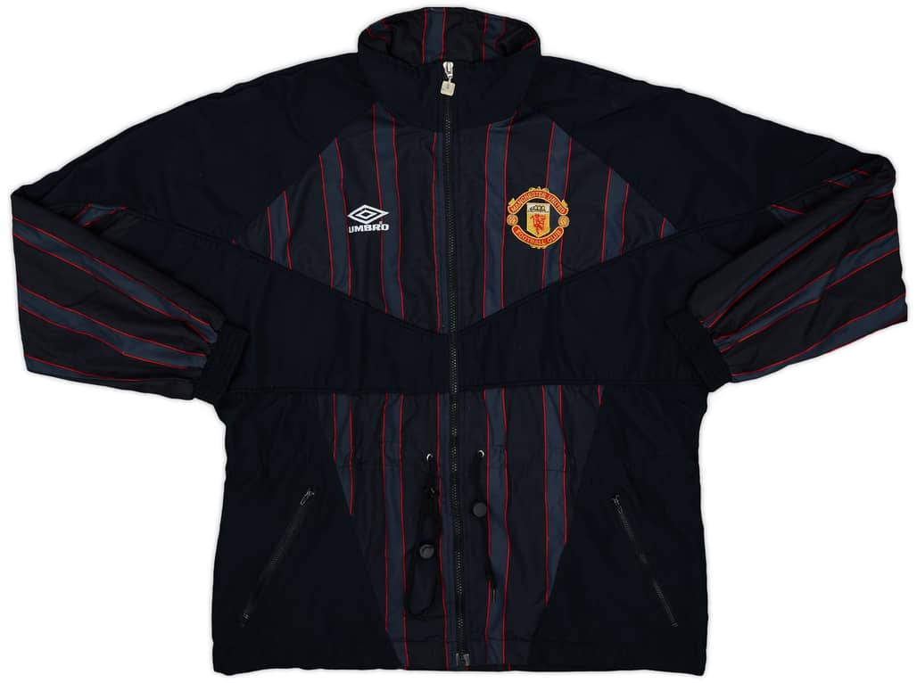 1994-95 Manchester United Umbro Drill Top - 9/10 - (XL)