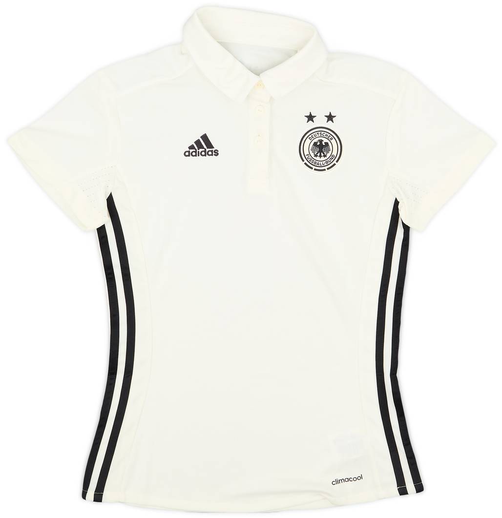 2017 Germany Women's Home Shirt - 9/10 - (Women's XXS)