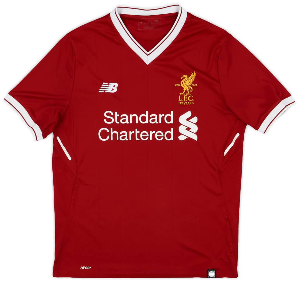 2017-18 Liverpool 125 Years Home Shirt - 5/10 - (S)