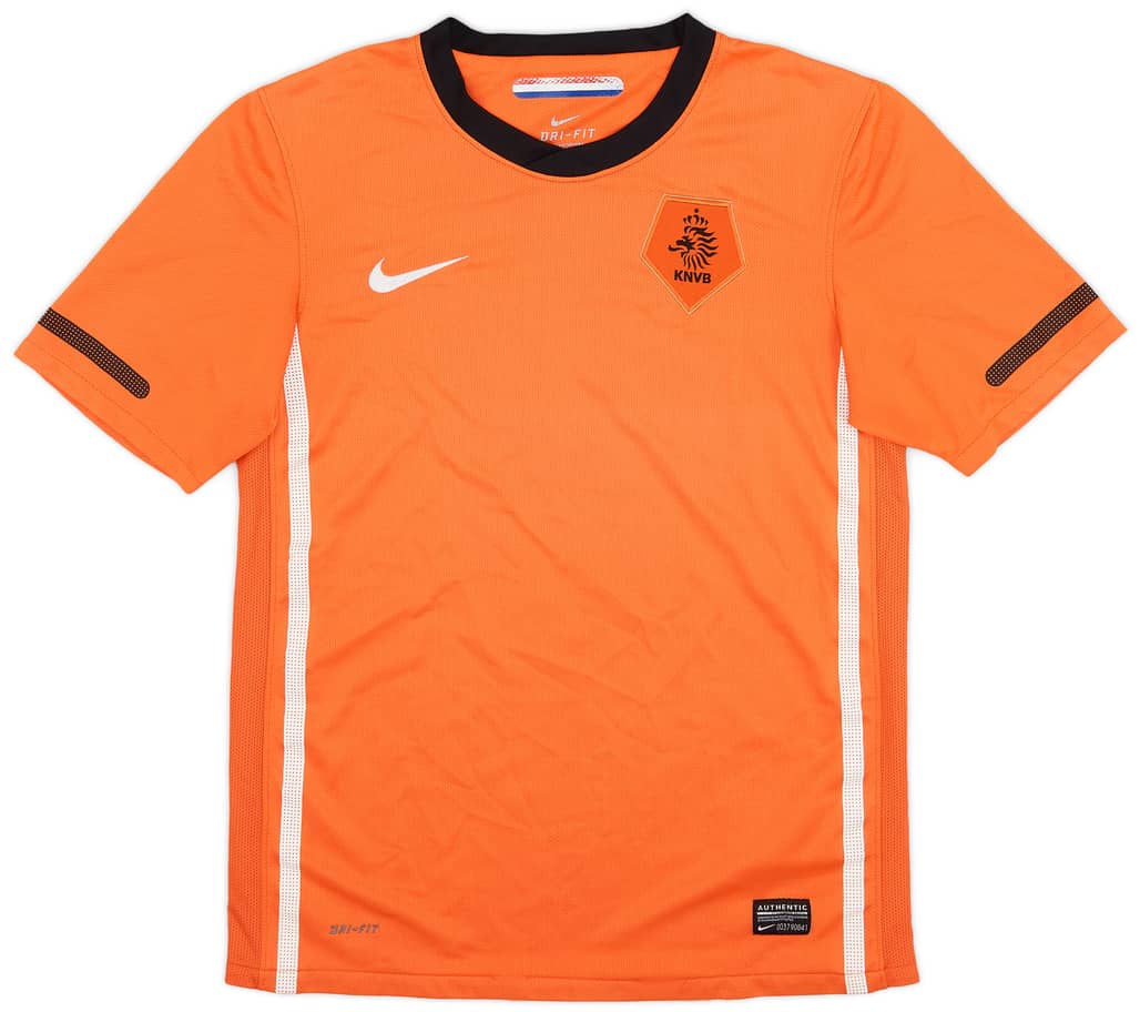 2010-11 Netherlands Home Shirt - 8/10 - (L.Boys)