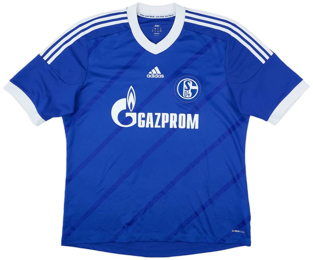 2012-14 Schalke Home Shirt - 6/10 - (XL)