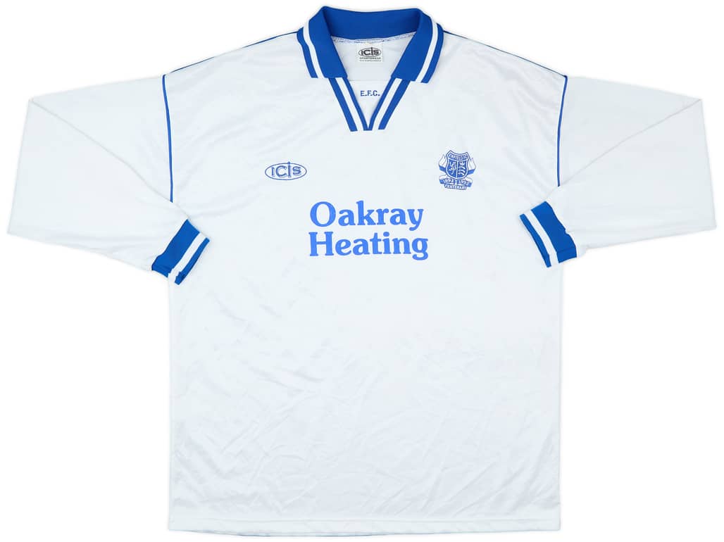 1992-93 Enfield Centenary Home L/S Shirt - 8/10 - (XL)