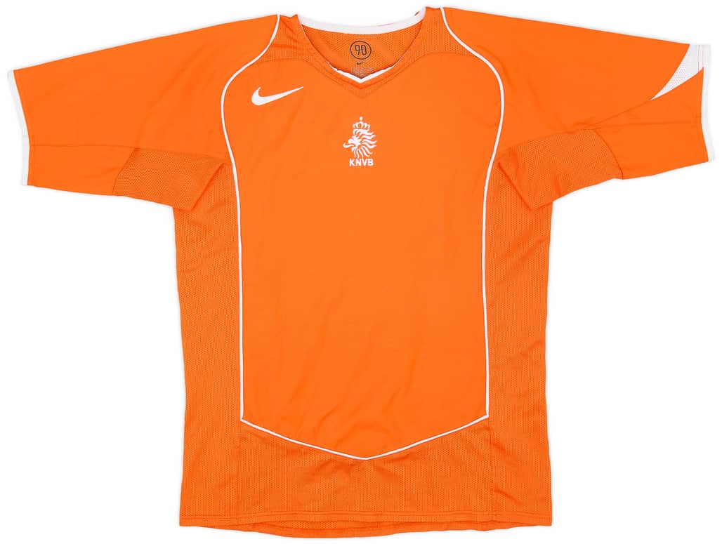 2004-06 Netherlands Home Shirt - 7/10 - (XL.Boys)