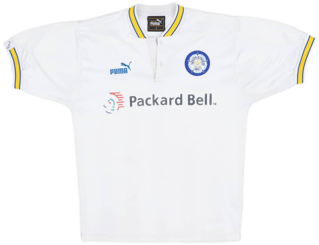 1996-98 Leeds United Home Shirt - 4/10 - (S)